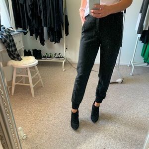 Vince Dark Grey Wool Joggers